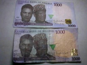 How to know fake naira notes
